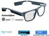 Simvalley Mobile Kamera Brille: Smart Glasses SG-100.bt mit Bluetooth und 720p...
