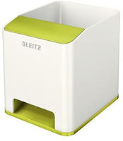 LEITZ 53631054, LEITZ Stiftehalter WOW Duo Colour perlwei&szlig;/gr&uuml;n Polystyrol 2