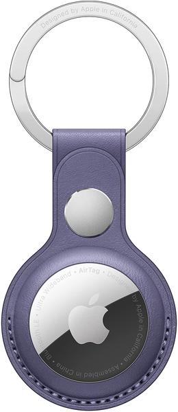 Apple AirTag Schlüsselanhänger aus Leder Wisteria