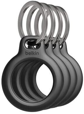 Belkin Secure Holder mit Schlüsselanhänger 4x Schwarz