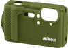 Nikon W300-Silikonummantelung grün
