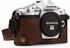 MegaGear Ever Ready Kamera Halbtasche mit Trageriemen für Olympus OM-D E-M10 Mark III