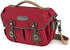 Burgundy Canvas/Chocolate Leather