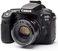 EASYCOVER Silikonprotector schwarz f&uuml;r Canon 90D