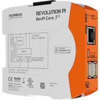 Kunbus RevPi Core3+ 8GB PR100299 SPS-Steuerungsmodul 12 V, 24V
