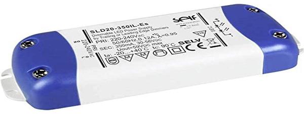 SELF ELECTRONICS SLD40-900IL-ES LED-Treiber Konstantstrom 39.6 W 900 mA 22 - 44 V/DC dimmbar, Montage auf entflammbaren Oberflächen, Überlastschutz, Grau