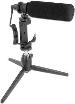 DeLock Vlog Shotgun Set für Smartphones DSLR Kameras