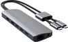 HyperWheels HyperDrive Viper 10-in-2 Hub für USB-C (Space Grey)