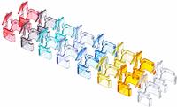 DELOCK Netzwerk RJ45 Reparatur Clip 16x