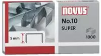 NOVUS Heftklammer, No. 10, verzinkt (1.000 St&uuml;ck), Sie erhalten 1 Packung &aacute;...
