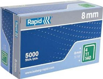 Rapid Flachdrahtklammern Typ 140 8mm verzinkt (RPD1408)