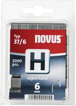 Novus Feindrahtklammer Typ 37/6 superhart 10,6x0,75 mm (042-0369)