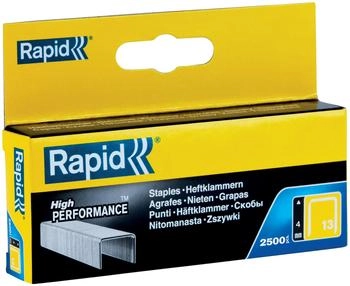 Rapid Feindrahtklammern No. 13, 4 mm, 2500 Stück (11825725)