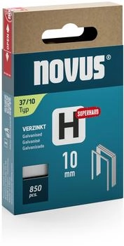 Novus Feindrahtklammern Typ 37/10 superhart 10 mm 850 Stück (042-0786)
