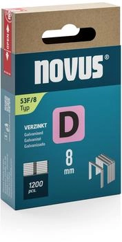 Novus Flachdrahtklammern Typ 53 F 8 mm (042-0789)