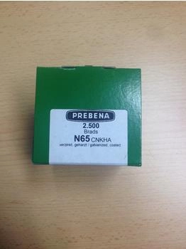 Prebena Stauchkopfnägel (Brads) verzinkt geharzt (N65CNKHA)