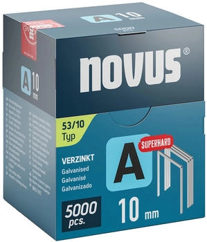 Novus Feindrahtklammern Typ 53/10 superhart verzinkt 10 mm x 11.3 mm (042-0763)