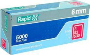 Rapid Typ 53 Feindrahtklammern 6 mm, 2500 Stück, verzinkt (11856225)