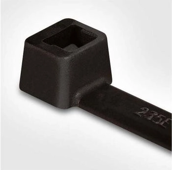 HellermannTyton Kabelbinder T150R-W-BK-C1 365 mm x 7,6 mm Schwarz UV-witterungsstabil (111-14860)