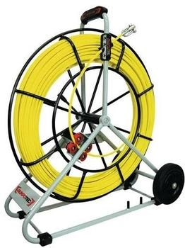 Runpotec Glasfaserstab &Oslash; 9 mm 100 m mit Stahlhaspel (10085)