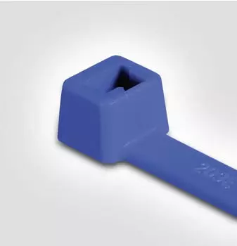 HellermannTyton Kabelbinder T18R-ETFE-BU Blau 101.6mm x 2.5mm chemische Beständigkeit (111-00659)