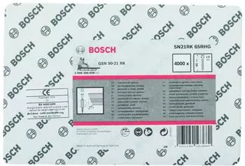 Bosch Rundkopf-Streifennagel SN21RK 21&deg; 2,8mm 65mm feuerverzinkt gerillt (2608200039)