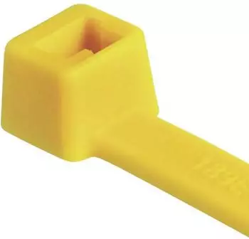 HellermannTyton T80L Kabelbinder 390mm 4,6mm gelb, 100 Stk. (116-05414)