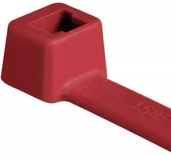 HellermannTyton T50R Kabelbinder rot, 200x4,6mm, PA66 (111-04804)