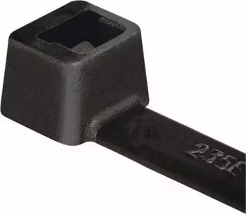 HellermannTyton T120L-HS-BK-L1 Kabelbinder PA66HS 760x7,6mm schwarz hitzebest&auml;ndig (111-12440)