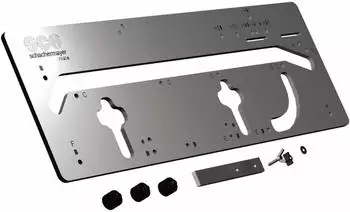 IGM FK650-SCH Fr&auml;sschablone f&uuml;r Arbeitsplattenverbinder, Kunststoff (FK650-SCH)