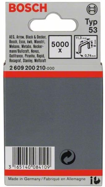 Bosch Tackerklammern Typ 53 11,4 x 8 mm (2609200210)