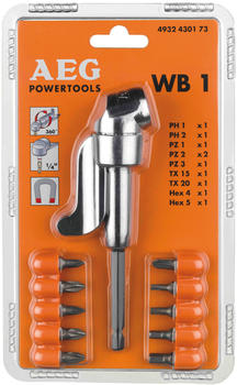 AEG Powertools Winkelschraubvorsatz WB 1 Set