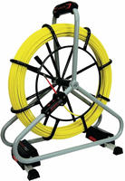 Glasfaserstab Profi-Set, mit Stahlhaspel, 80 m, Durchmesser 6mm