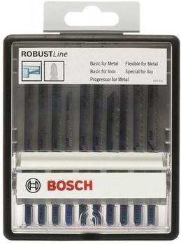 Bosch Robust Line Stichsägeblatt-Set Metal Expert T-Schaft (10-tlg.) (2 607 010 541)