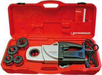 Rothenberger - Gewindeschneidkluppen-garnitur Supertronic&reg; 1250 Elektrisch 7-teilig