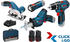 Bosch 4er-Werkzeug-Set 12V (0615990M06)