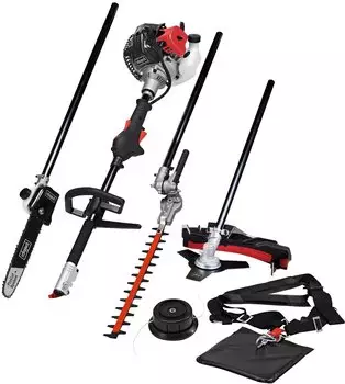 Scheppach 4-in-1 Benzin-Garten-Multifunktionswerkzeug MFH3300-4P