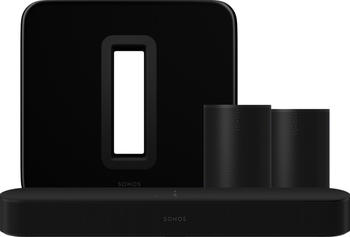 Sonos Beam (Gen.2) + Sub (Gen. 3) + Era 100 5.1 Heimkino-Set schwarz