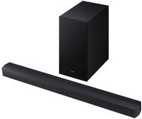 SAMSUNG HW-B460F/XE Serie 2.1-Kanal-Soundbar 6,5 Zoll kabelloser Subwoofer Adaptive