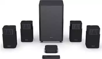 Hisense HT Saturn Dolby Atmos/DTS:X Wireless Home Cinema Speaker System Atmos / DTS:X Black