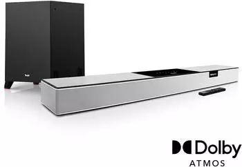 Teufel CINEBAR PRO 2 f&uuml;r Dolby Atmos Select &ldquo;5.1.-Set&ldquo; Wei&szlig;