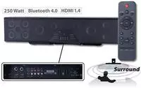 Auvisio B01N2VZDZW, Auvisio 6-Kanal-3D-Soundbar (125 W, 5.1 Kanal) (B01N2VZDZW)
