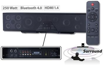 Auvisio 3D-Soundbar mit 5.1-Sound, HDMI & Bluetooth