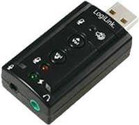 Logilink Soundkarte USB 2.0 mit Virtual 7.1