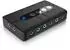 CSL USB Soundkarte extern 7.1 Surround, Lautstärkeregelung, schwarz