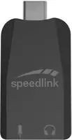 SPEEDLINK USB-C Soundkarte VIGO schwarz retail - Soundkarte