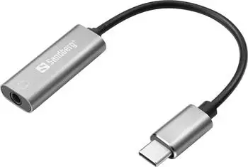 Sandberg USB-C Audio Adapter, Klinkenbuchse 3,5mm (136-27)