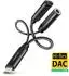 Axagon ADA-HCPD USB-C Audioadapter 32bit, 3,5mm Klinke, Power Delivery (ADA-HCPD)