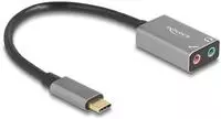 - Adapter USB-C auf Klinkenstecker - 24 pin USB-C m&auml;nnlich zu Mono...