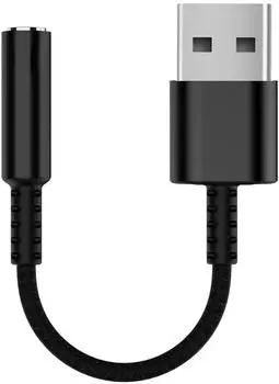 Equip USB-A auf 3,5mm 4-Pin Audio Adapter, DAC (147945)